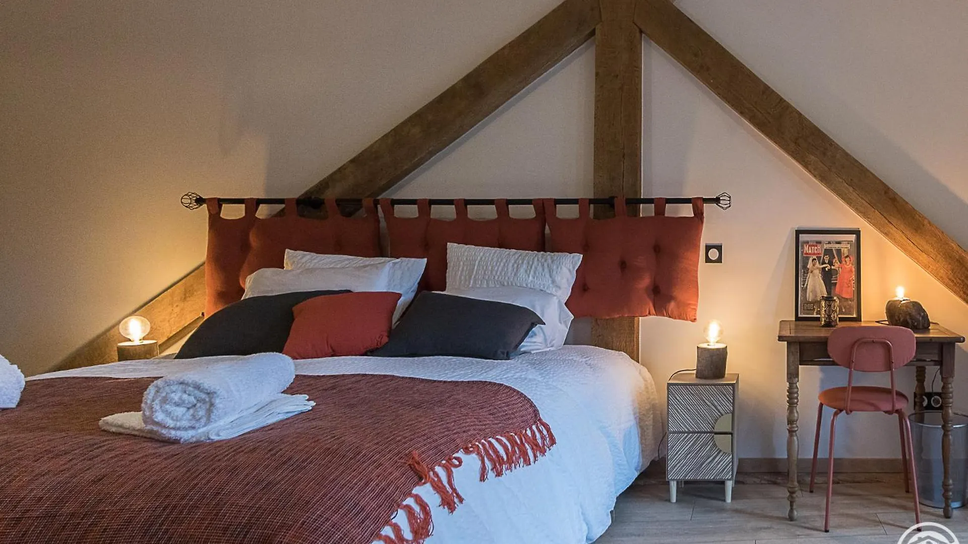 La Ferme Des Hautins - Chambres -D'Hotes Rieucaze Bed & Breakfast