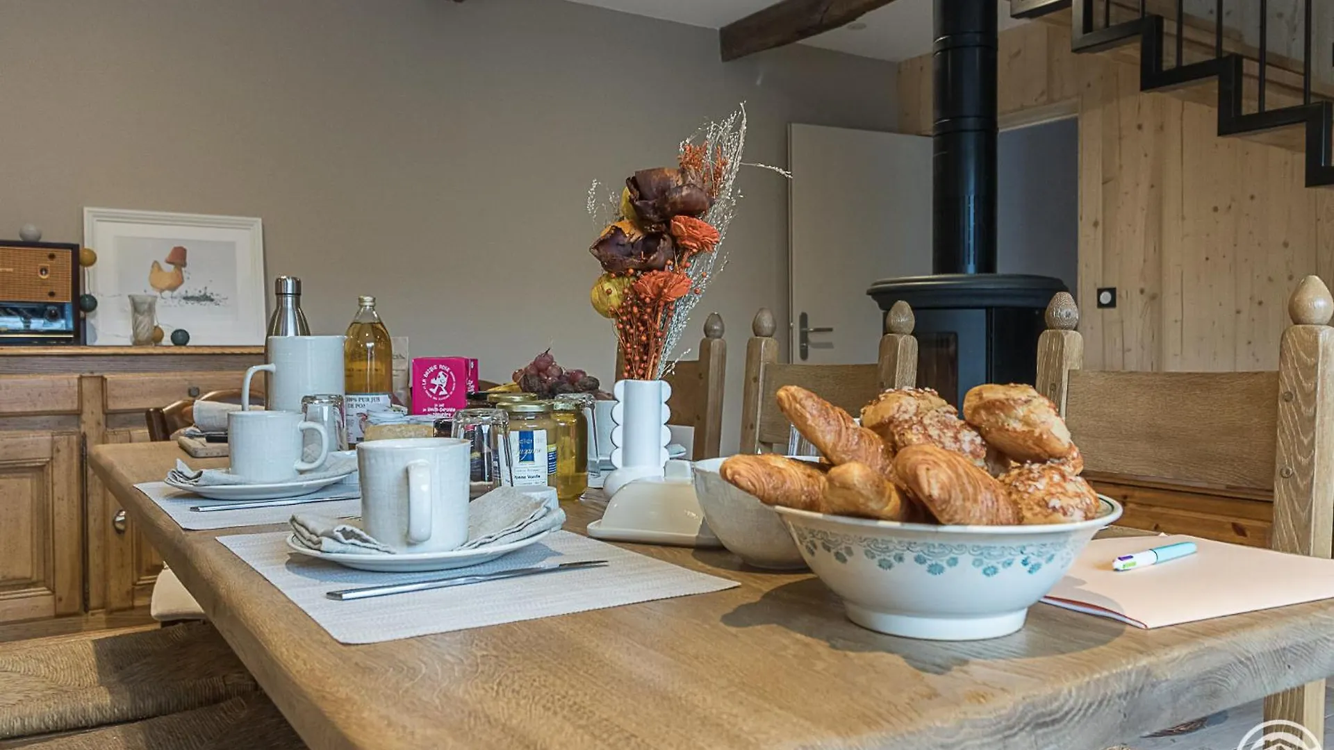 La Ferme Des Hautins - Chambres -D'Hotes Rieucaze Bed & Breakfast